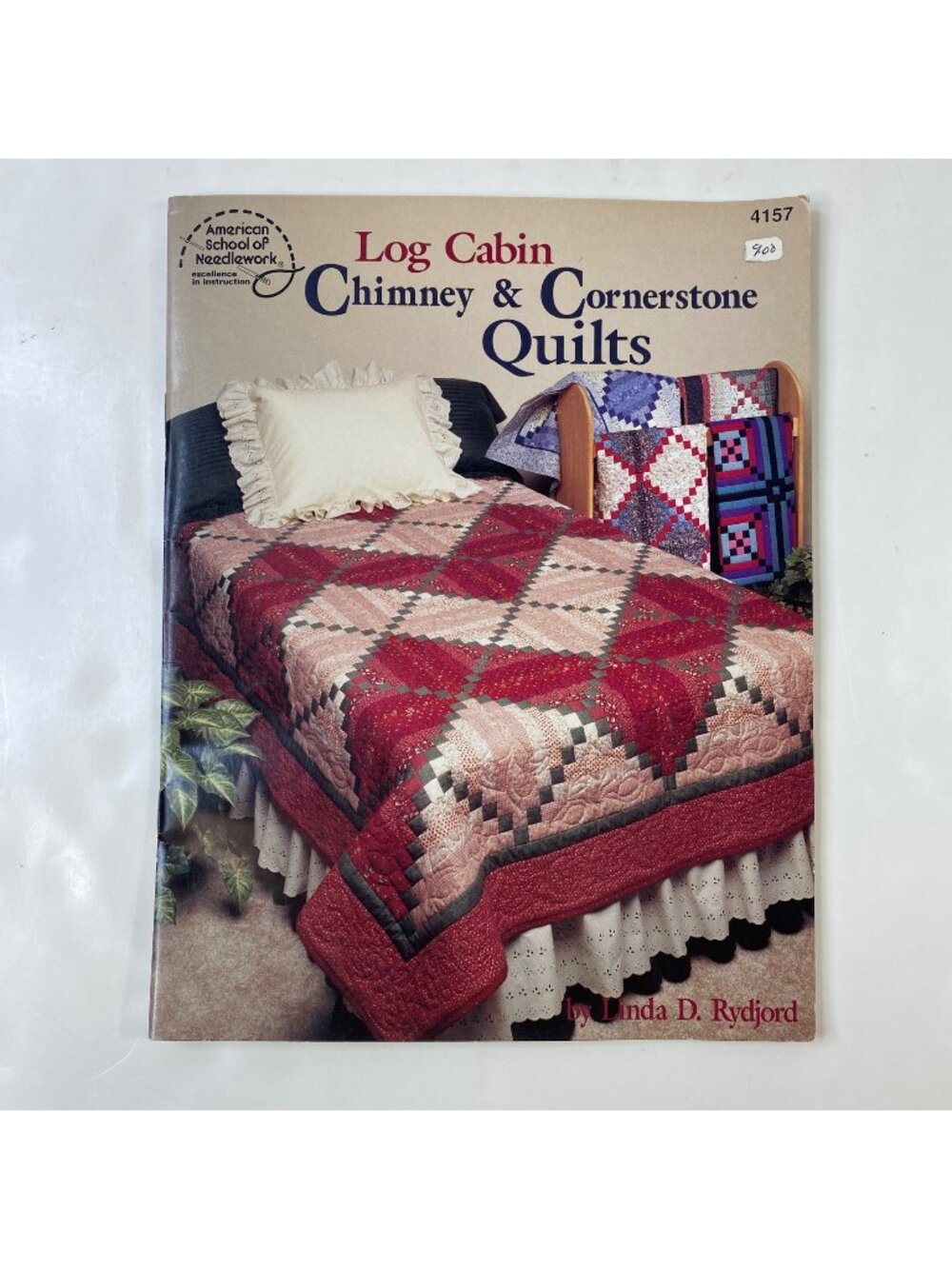 Log Cabin Chimney & Cornerstone Quilts Quilting Book Linda D. Rydjord
